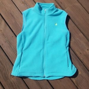 Vintage Lilly Pulitzer fleece vest